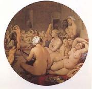 Jean Auguste Dominique Ingres The Turkish Bath (mk09) oil painting reproduction